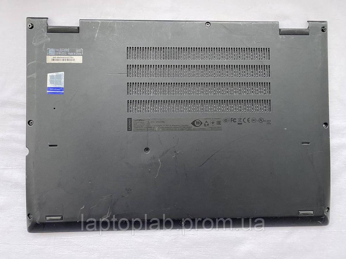 Нижня сервісна кришка поддон для ноутбука Lenovo Thinkpad X380 Yoga