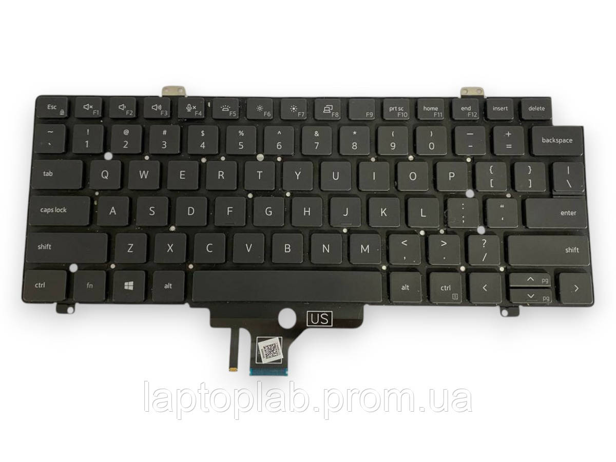 Клавіатура Оригінал! 0CW3R5 для ноутбука Dell Latitude 5420 / 7410 / 7420 / 7520 з підсвіткою!